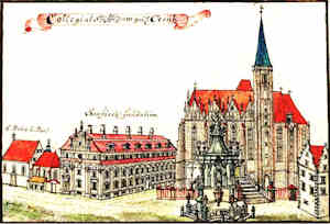 Collegiat Stift zum Heil. Creutz - Kościół św. Krzyża, widok ogólny